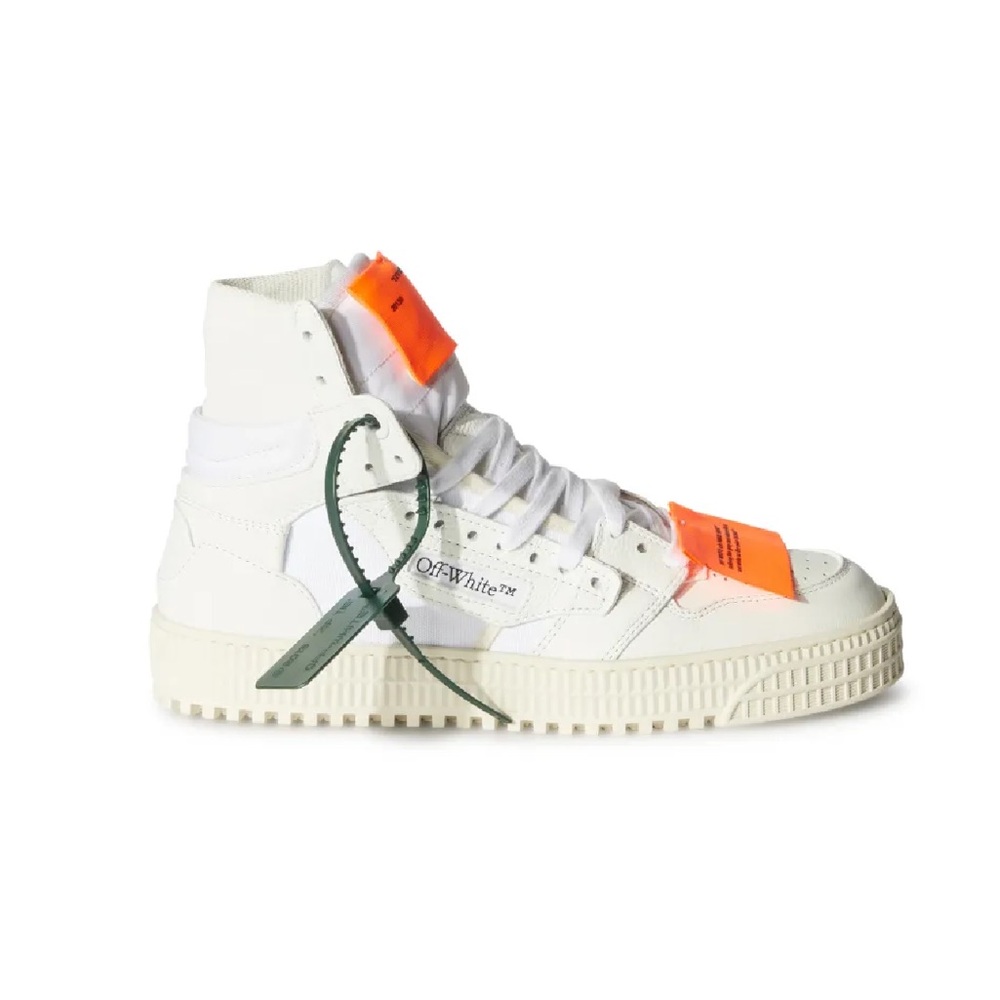3.0 OFF COURT LEATHER OFF WHITE SNEAKERS